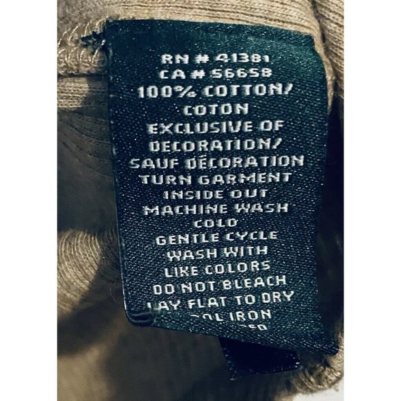 Ralph Lauren Top Womens 2X Brown Ribbed Quarter Zip Long Sleeve Loungewear - Picture 5 of 6